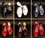 коллекция мужских ботинок из кожи крокодила Feru